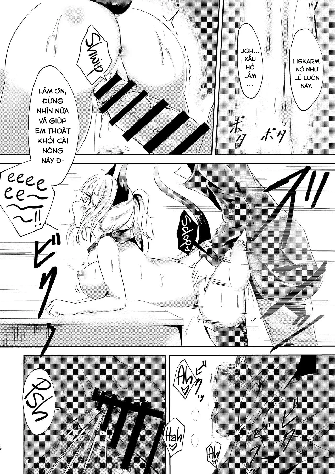 HentaiVN.net - Ảnh 16 - Majime (?) na Kanojo no Souai Bolt [The Blue Love Bolt of a Serious (?) Girl] - Chap 1