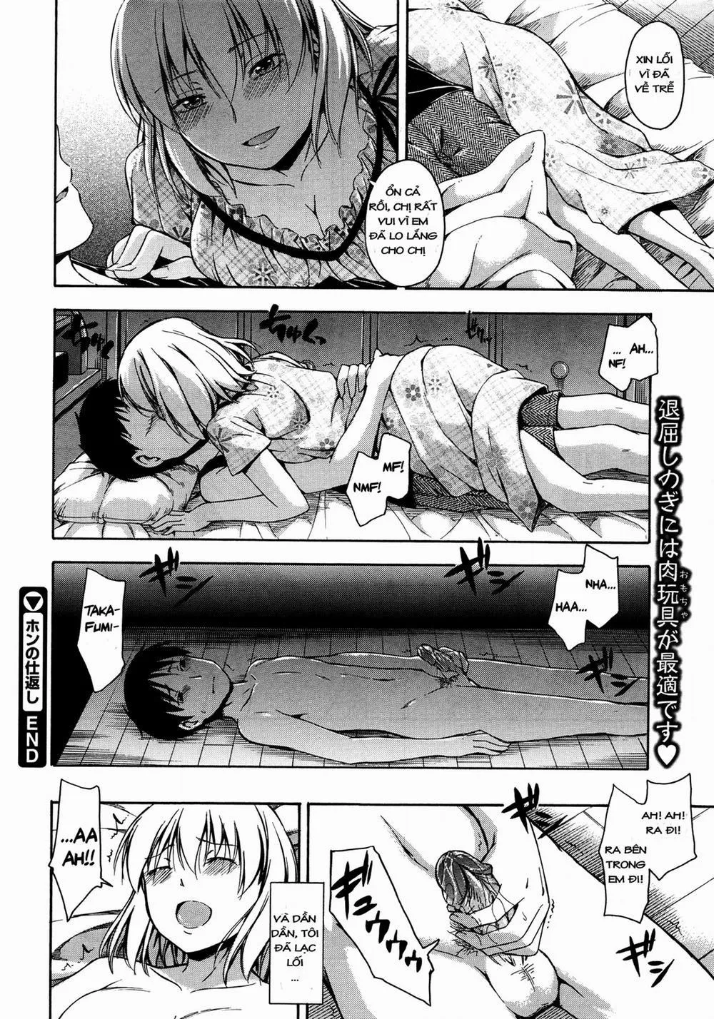 HentaiVN.net - Ảnh 21 - Hon no Shikaeshi - Chap 1