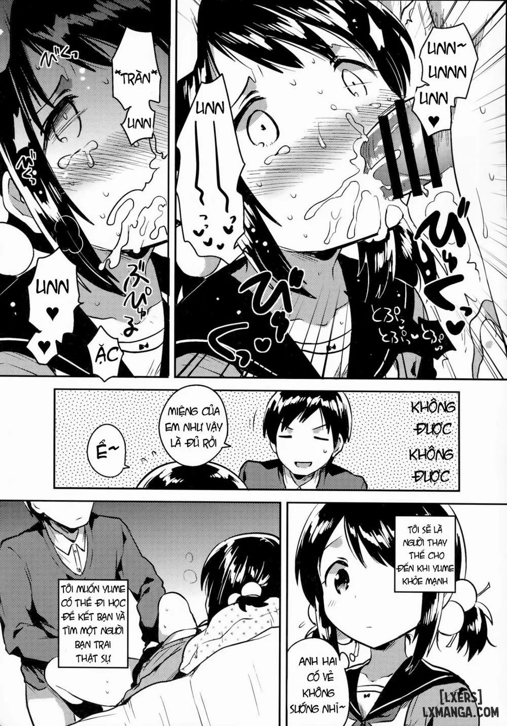 HentaiVN.net - Ảnh 10 - Imouto wa Sickness - Chap 1