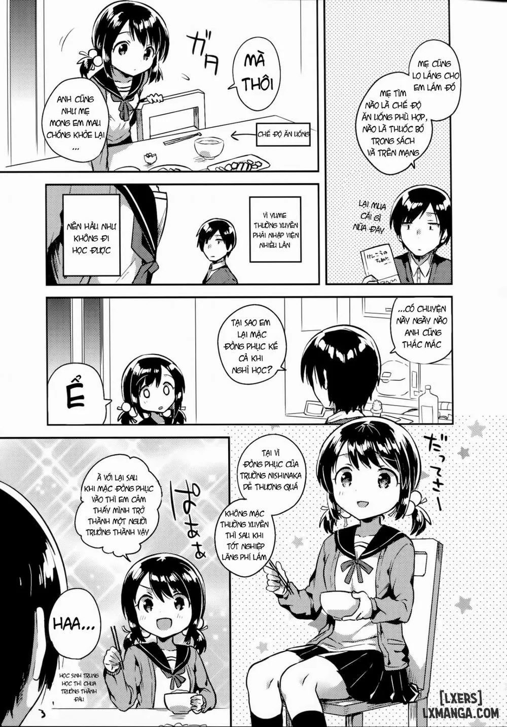 HentaiVN.net - Ảnh 3 - Imouto wa Sickness - Chap 1
