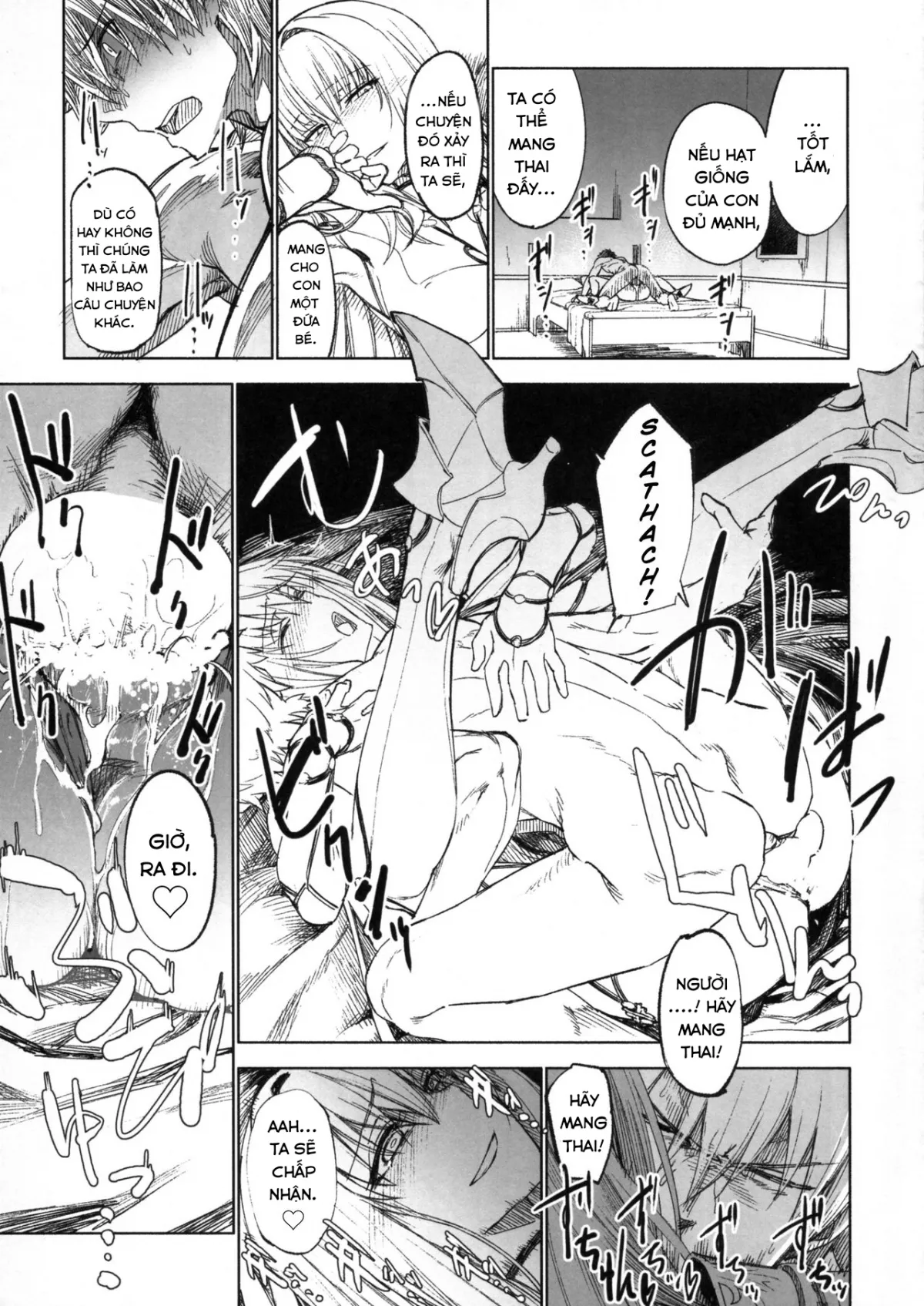 HentaiVN.net - Ảnh 18 - E!? Iin desu ka Scathach-san ! [え!?いいんですかスカサハさん!] - Chap 1