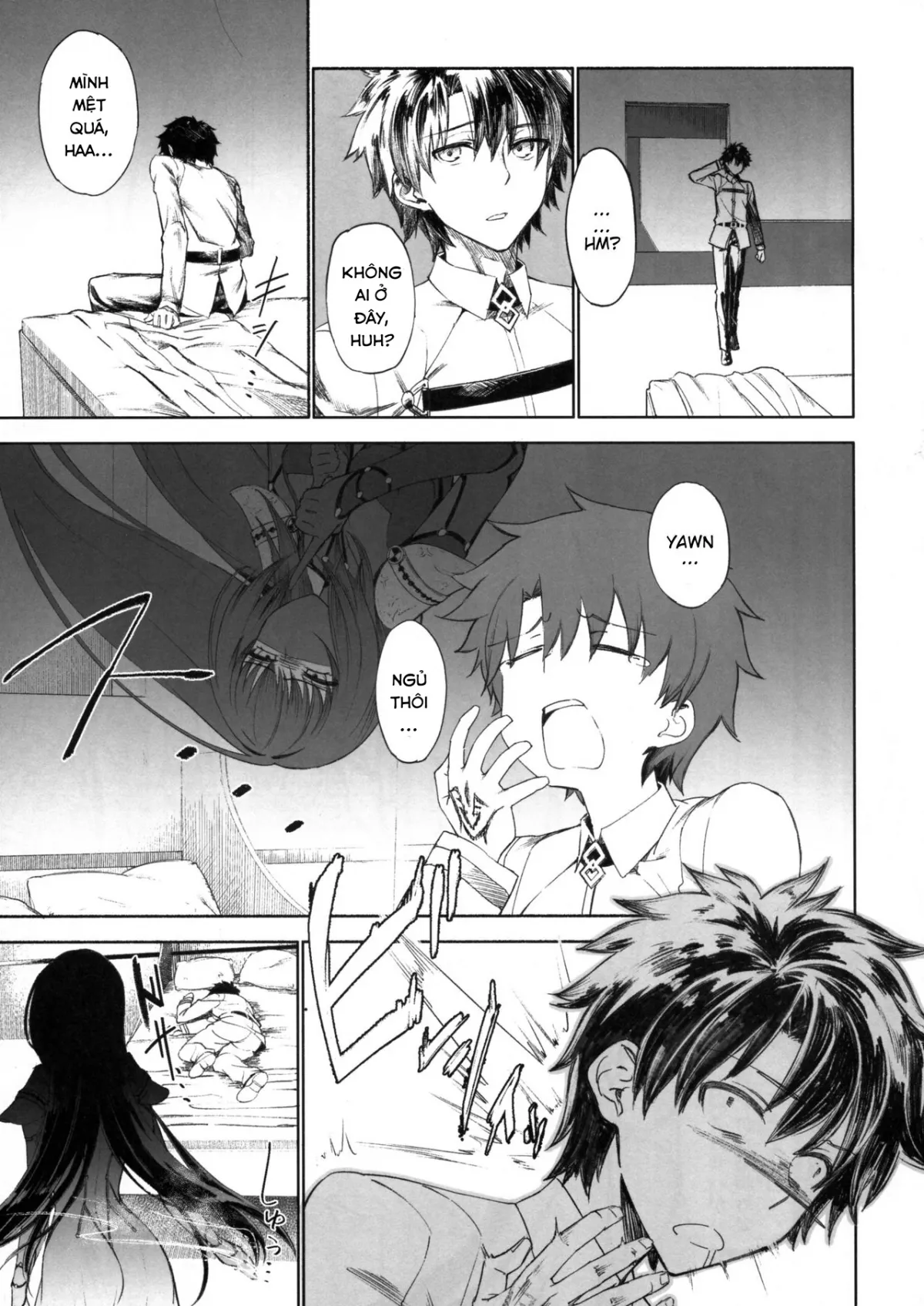 HentaiVN.net - Ảnh 4 - E!? Iin desu ka Scathach-san ! [え!?いいんですかスカサハさん!] - Chap 1