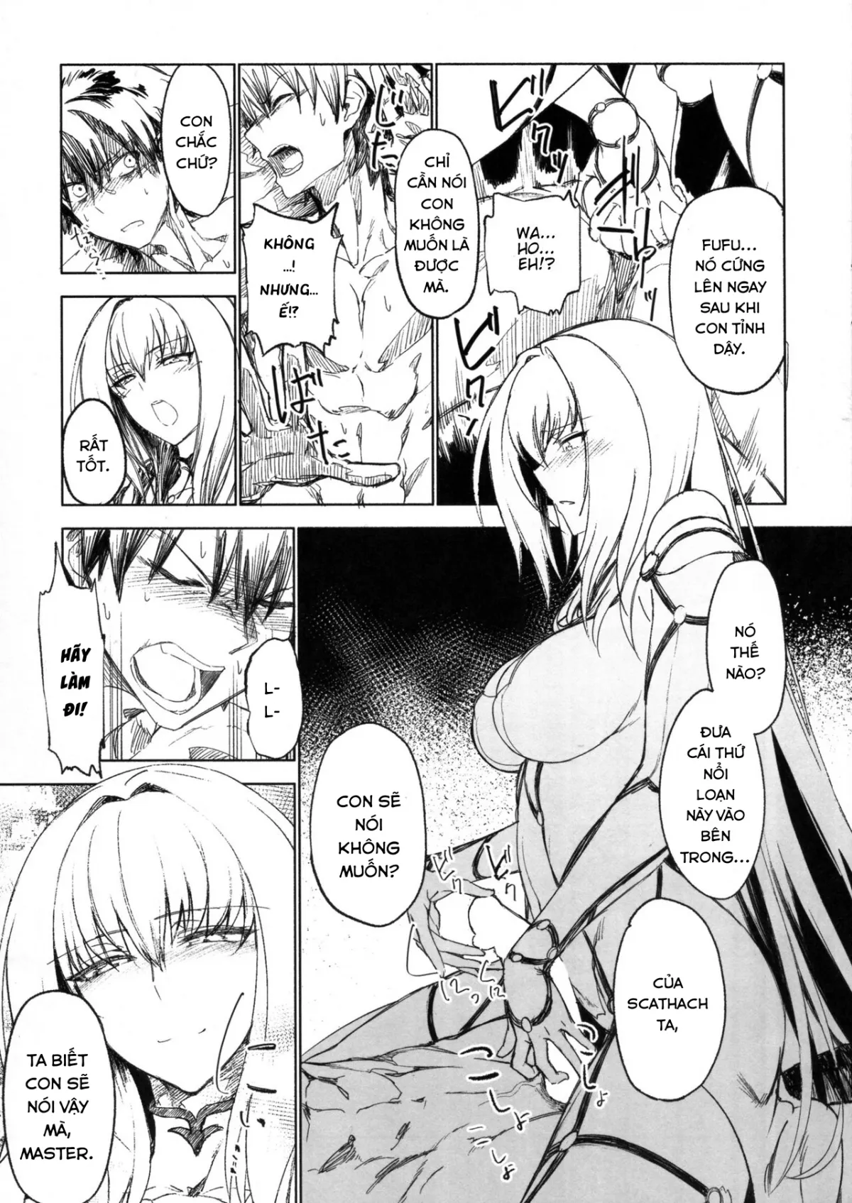 HentaiVN.net - Ảnh 8 - E!? Iin desu ka Scathach-san ! [え!?いいんですかスカサハさん!] - Chap 1