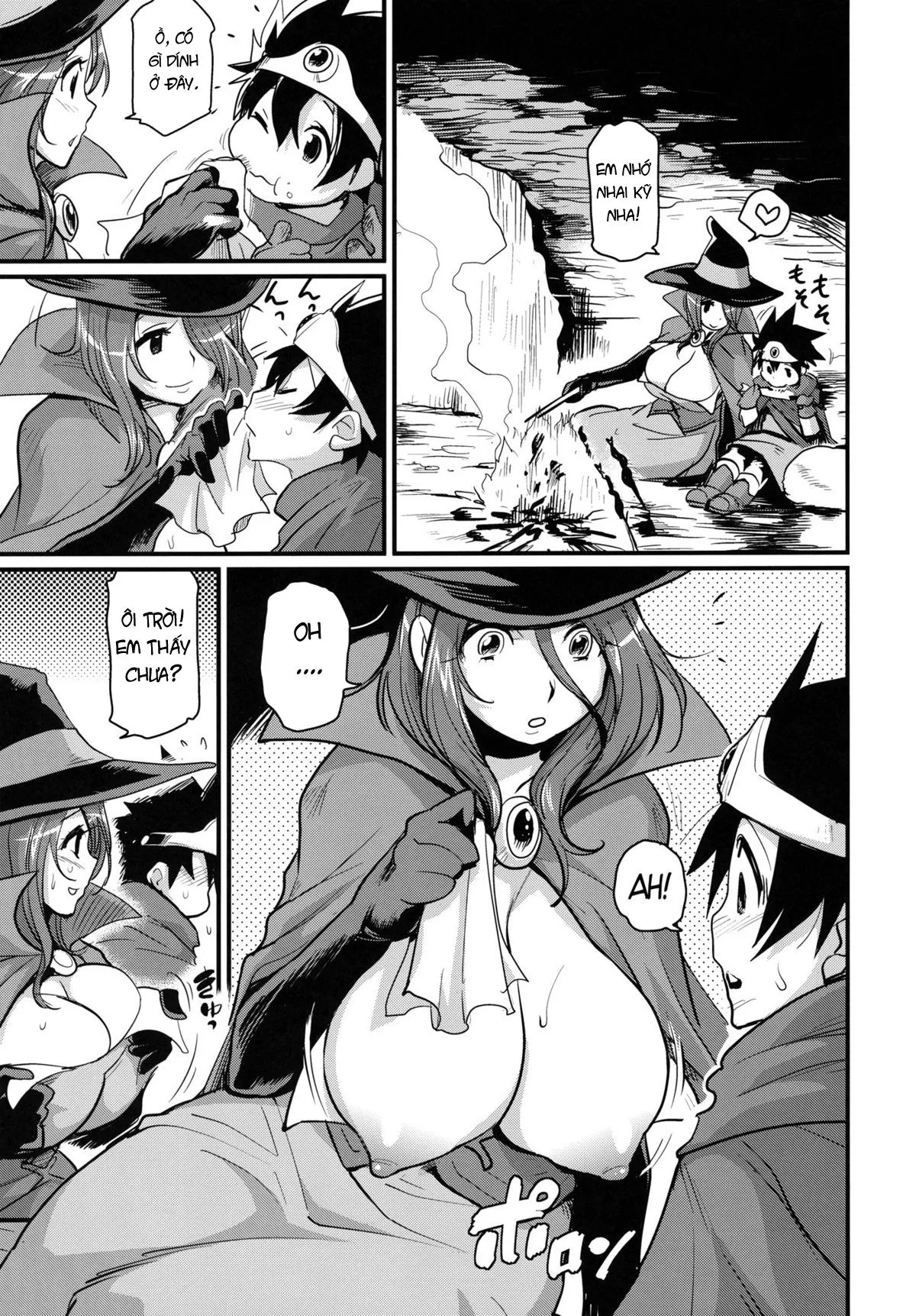HentaiVN.net - Ảnh 6 - Bouken Shiyo! Tonight (Dragon Quest III) - Chap 1