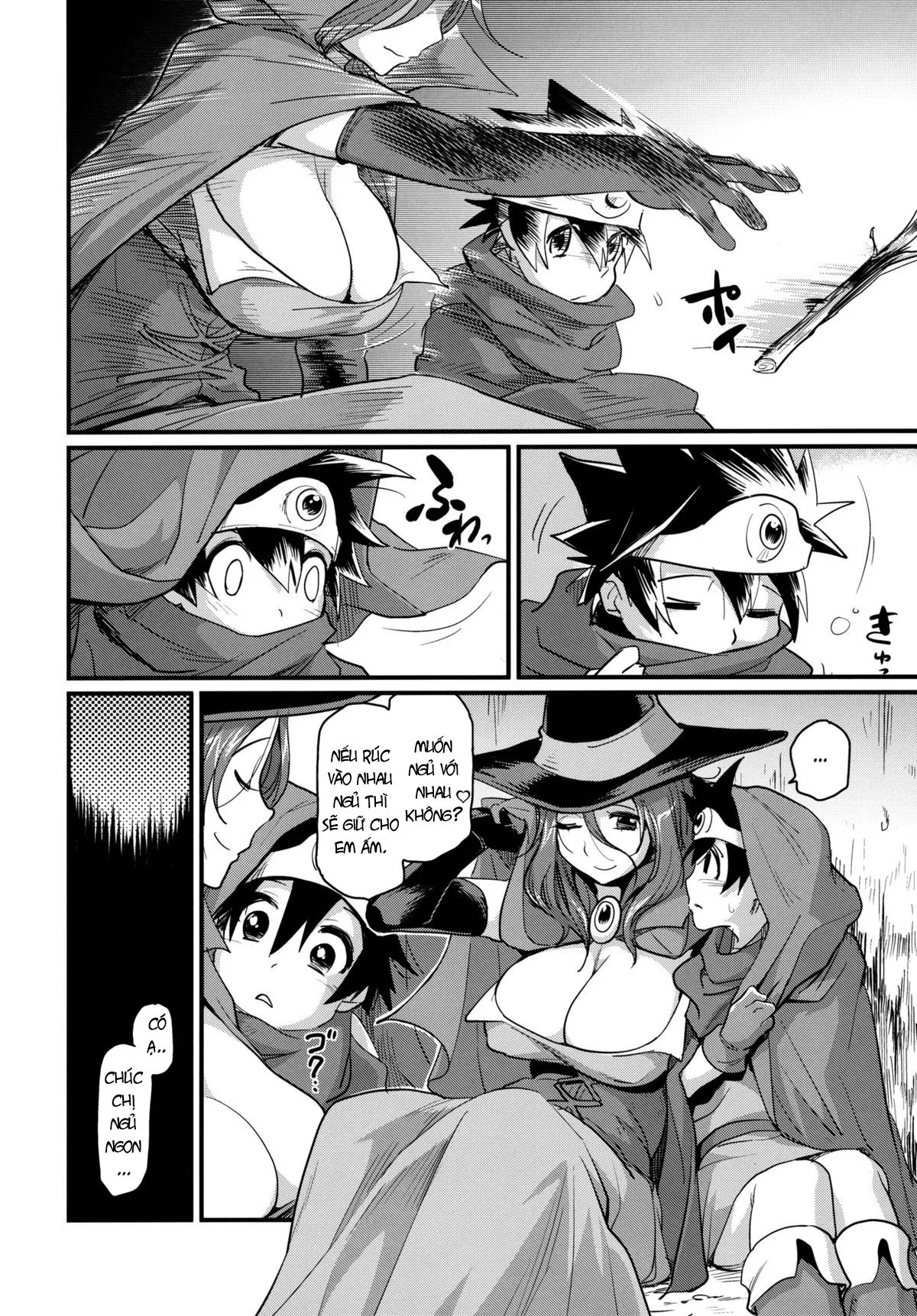 HentaiVN.net - Ảnh 7 - Bouken Shiyo! Tonight (Dragon Quest III) - Chap 1