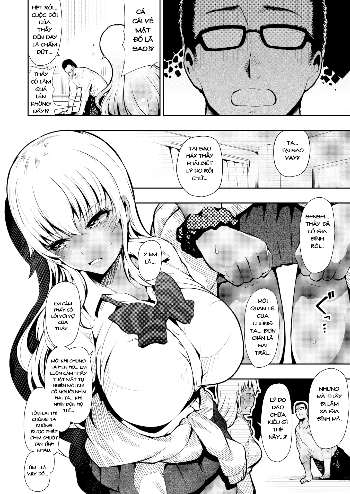 HentaiVN.net - Ảnh 5 - Vì Em Yêu Thầy [Because I Love You] - Chap 1