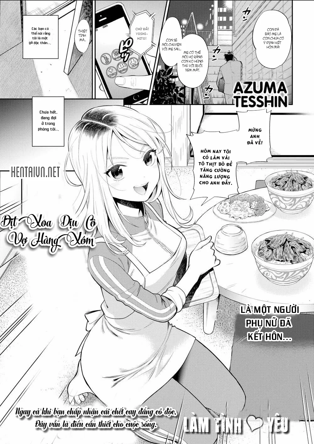 HentaiVN.net - Ảnh 3 - Địt xoa dịu cô vợ hàng xóm - Chap 1
