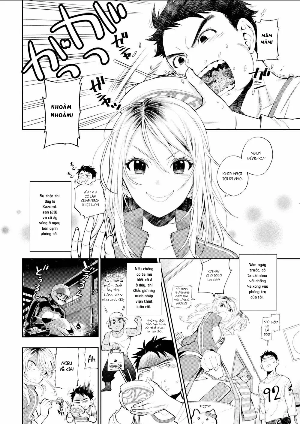 HentaiVN.net - Ảnh 4 - Địt xoa dịu cô vợ hàng xóm - Chap 1