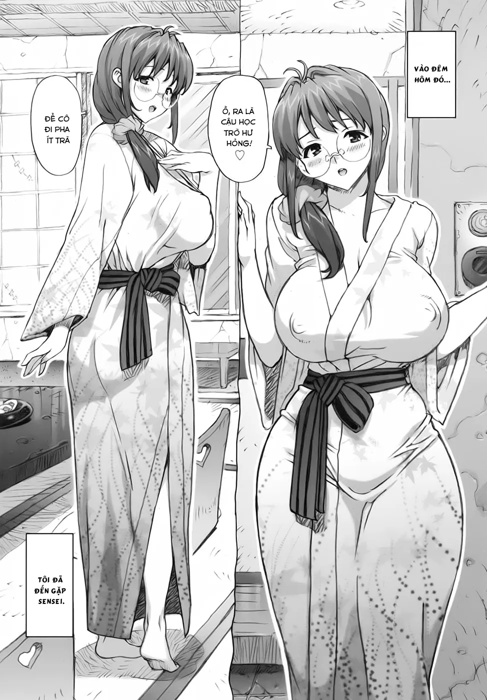 HentaiVN.net - Ảnh 12 - Chuyến đi thực tế cùng mochizuki-sensei [Mochizuki Sensei no Shuugakuryokou | Mochizuki-sensei's Field Trip] - Chap 1