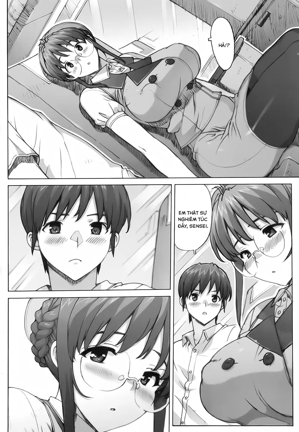 HentaiVN.net - Ảnh 5 - Chuyến đi thực tế cùng mochizuki-sensei [Mochizuki Sensei no Shuugakuryokou | Mochizuki-sensei's Field Trip] - Chap 1