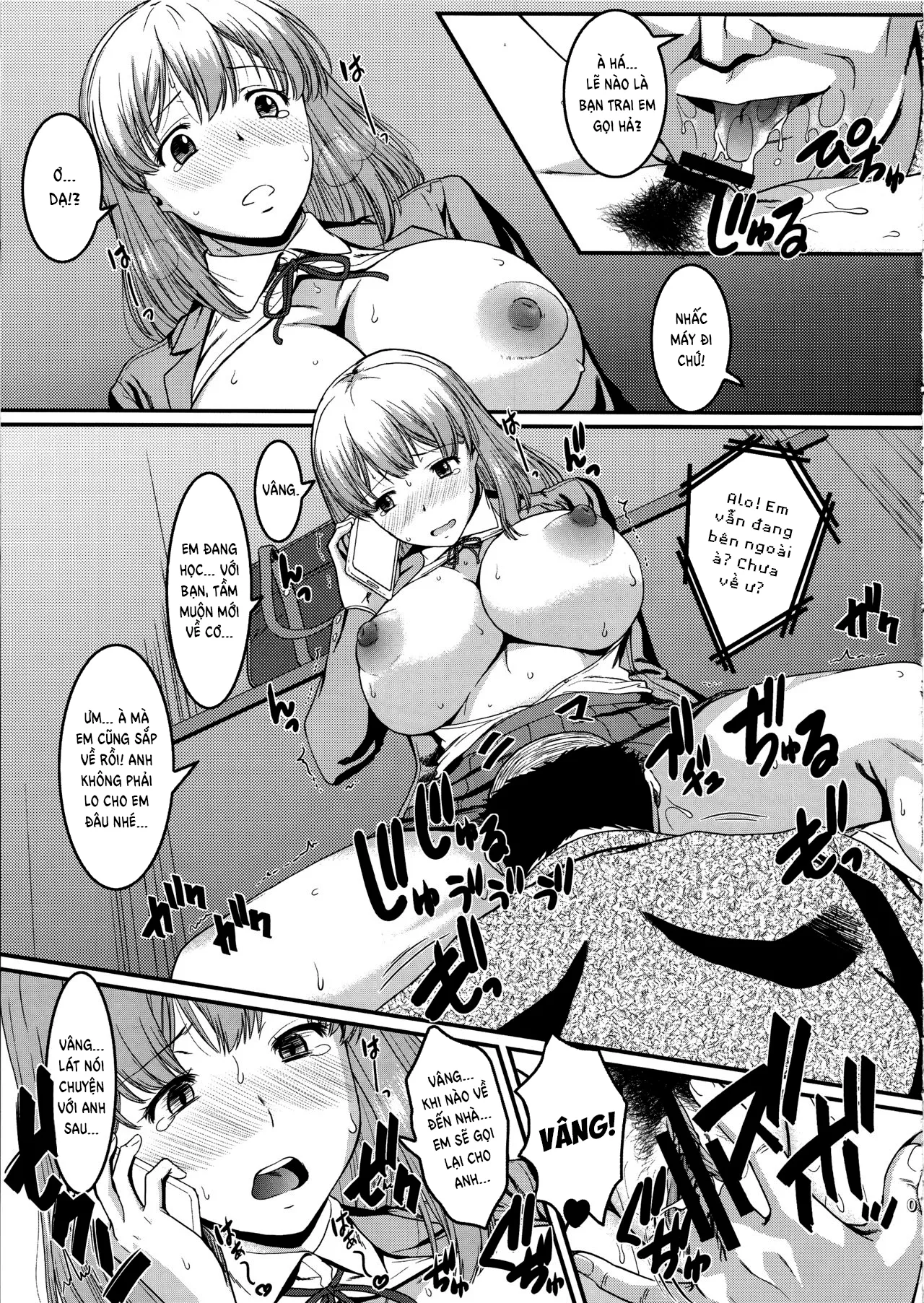 HentaiVN.net - Ảnh 8 - Kurihara-san no Hinichijou - Chap 1
