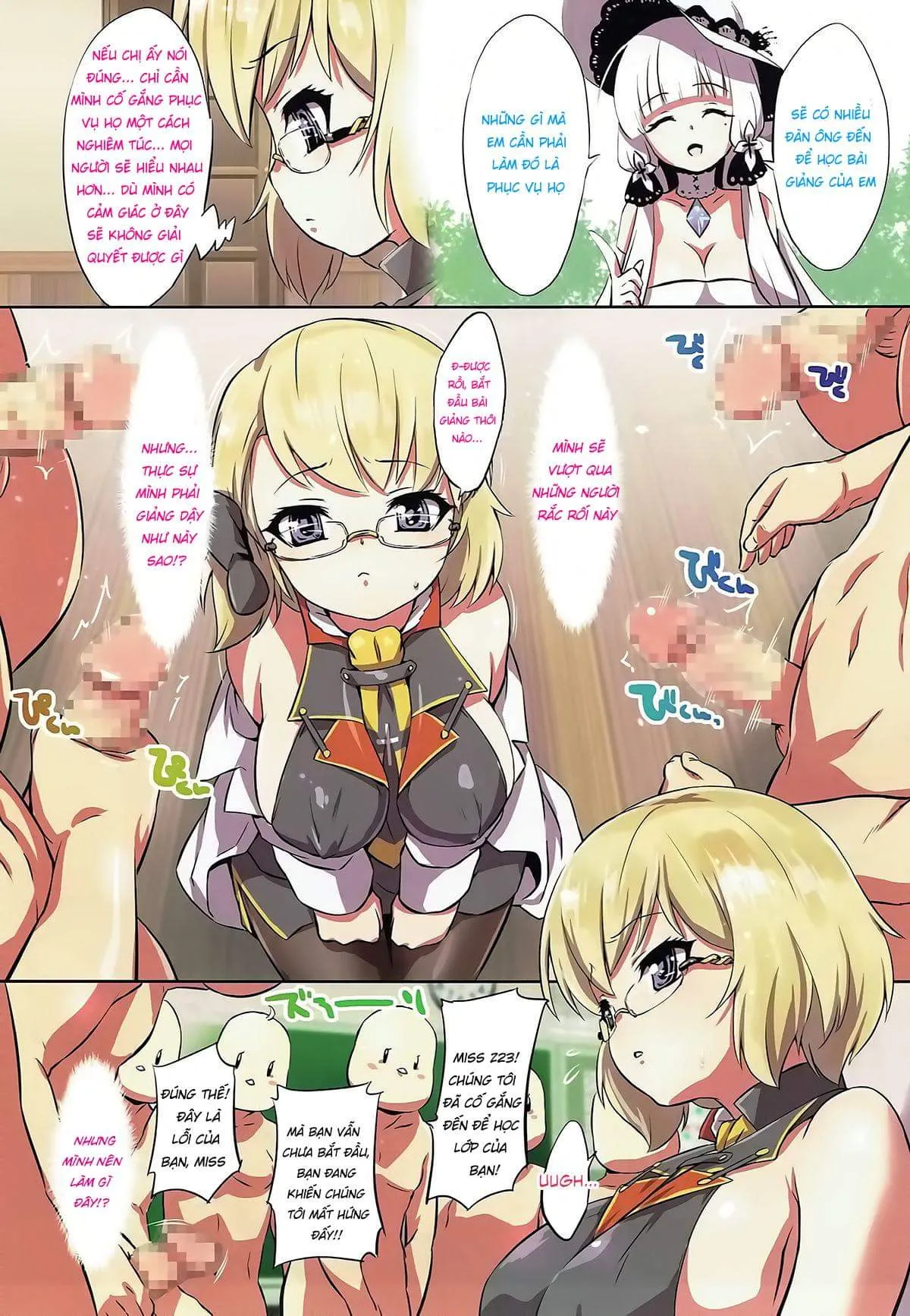 HentaiVN.net - Ảnh 3 - Oshiete! Z23 Sensei (Azur Lane) [おしえて!Z23せんせいっ (アズールレーン)] - Chap 1