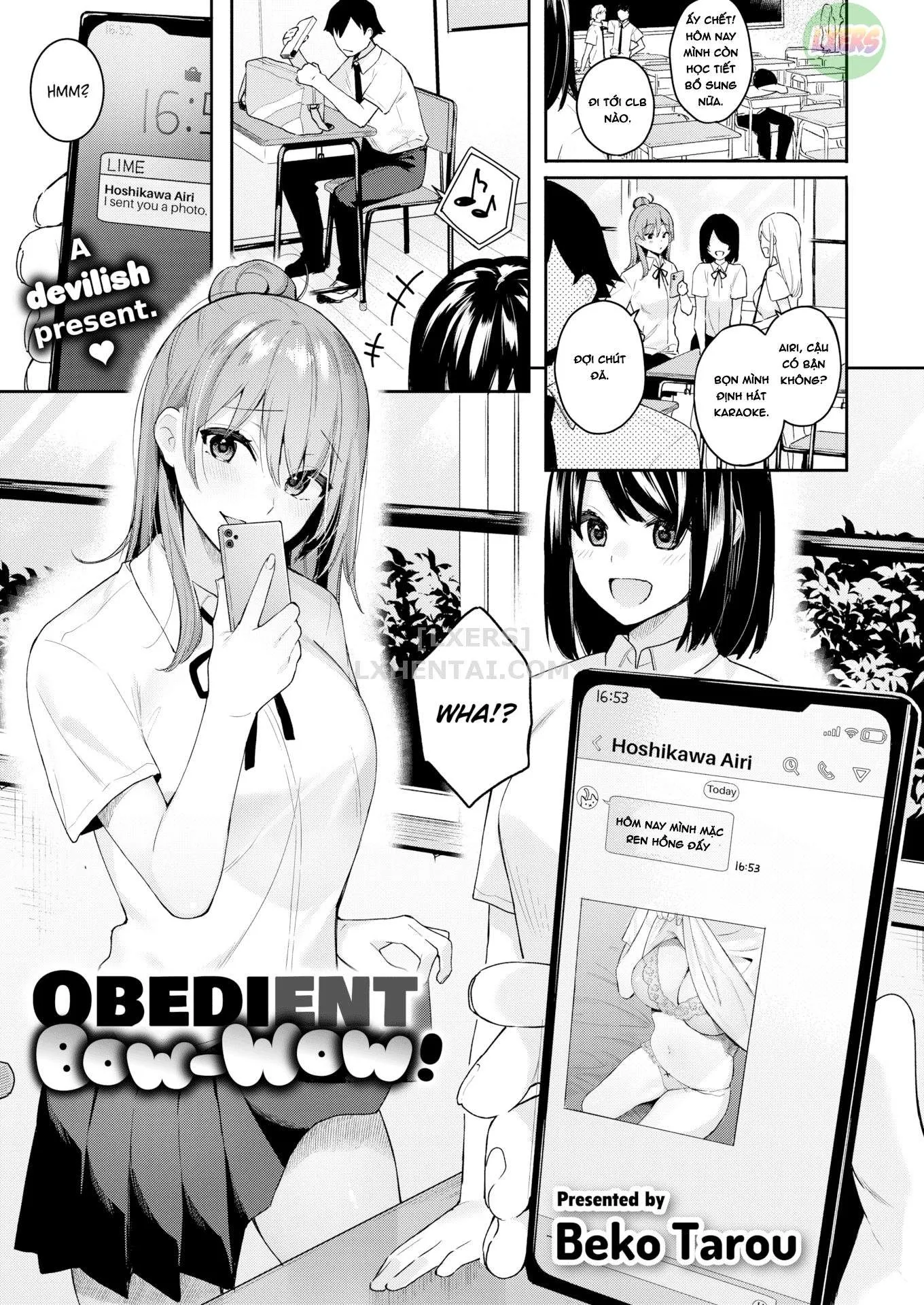 HentaiVN.net - Ảnh 5 - Obedient Bow-Wow! - Chap 1