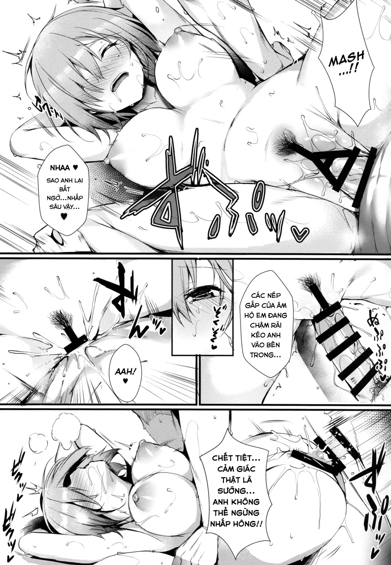 HentaiVN.net - Ảnh 11 - Mash to Issho ni (Fate/Grand Order) [マシュと一緒に] - Chap 1