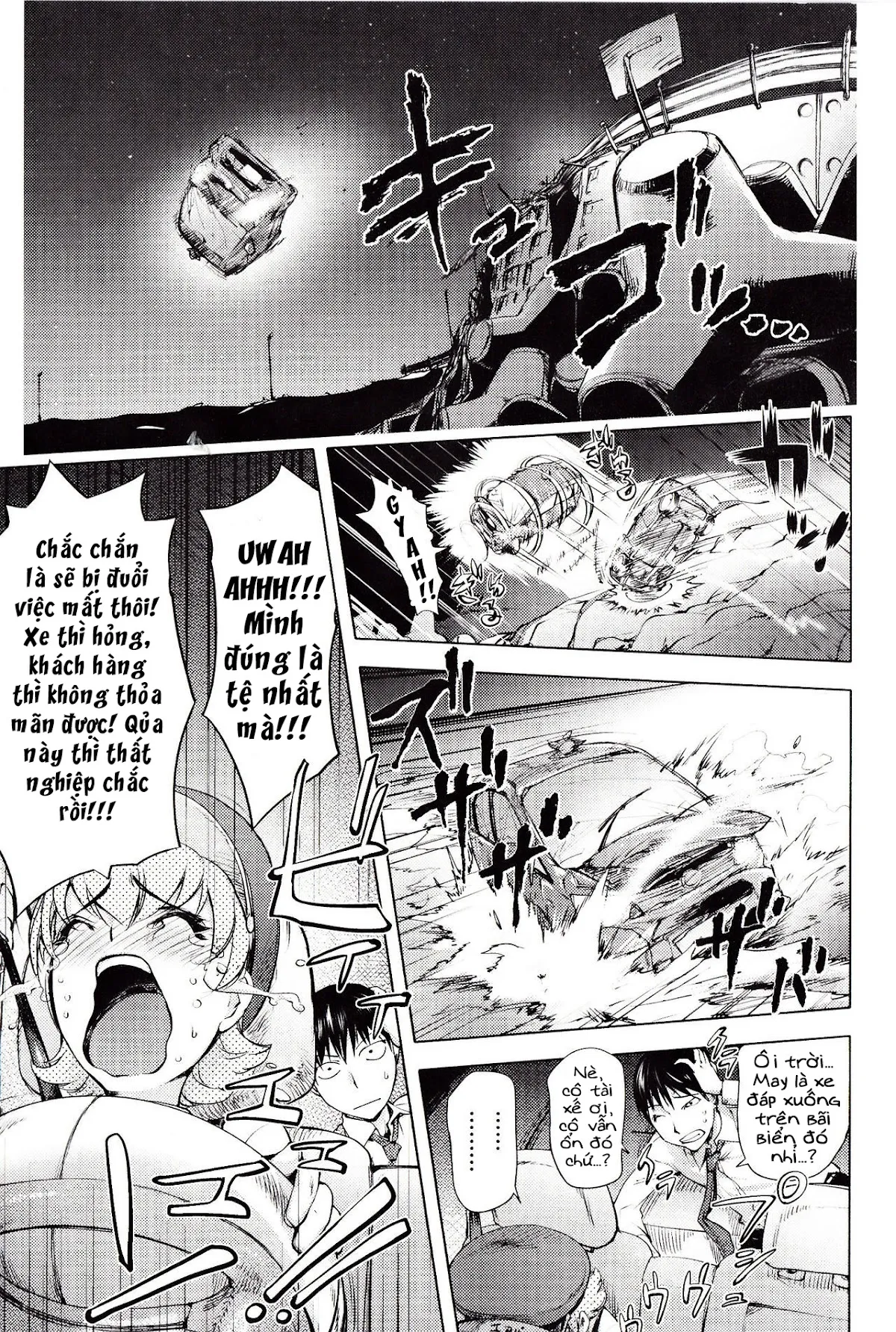 HentaiVN.net - Ảnh 5 - Yondaime Yotaka Taxi [Nighthawk Taxi: The Fourth; Công ti taxi Nighthawk] - Chap 1