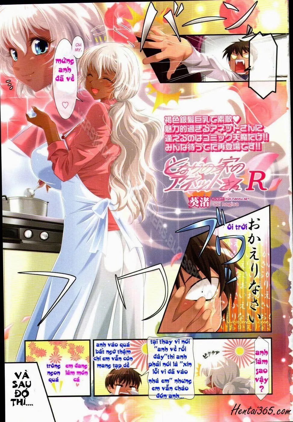 HentaiVN.net - Ảnh 7 - Tonari no Ie no Anette-san - Chap 1