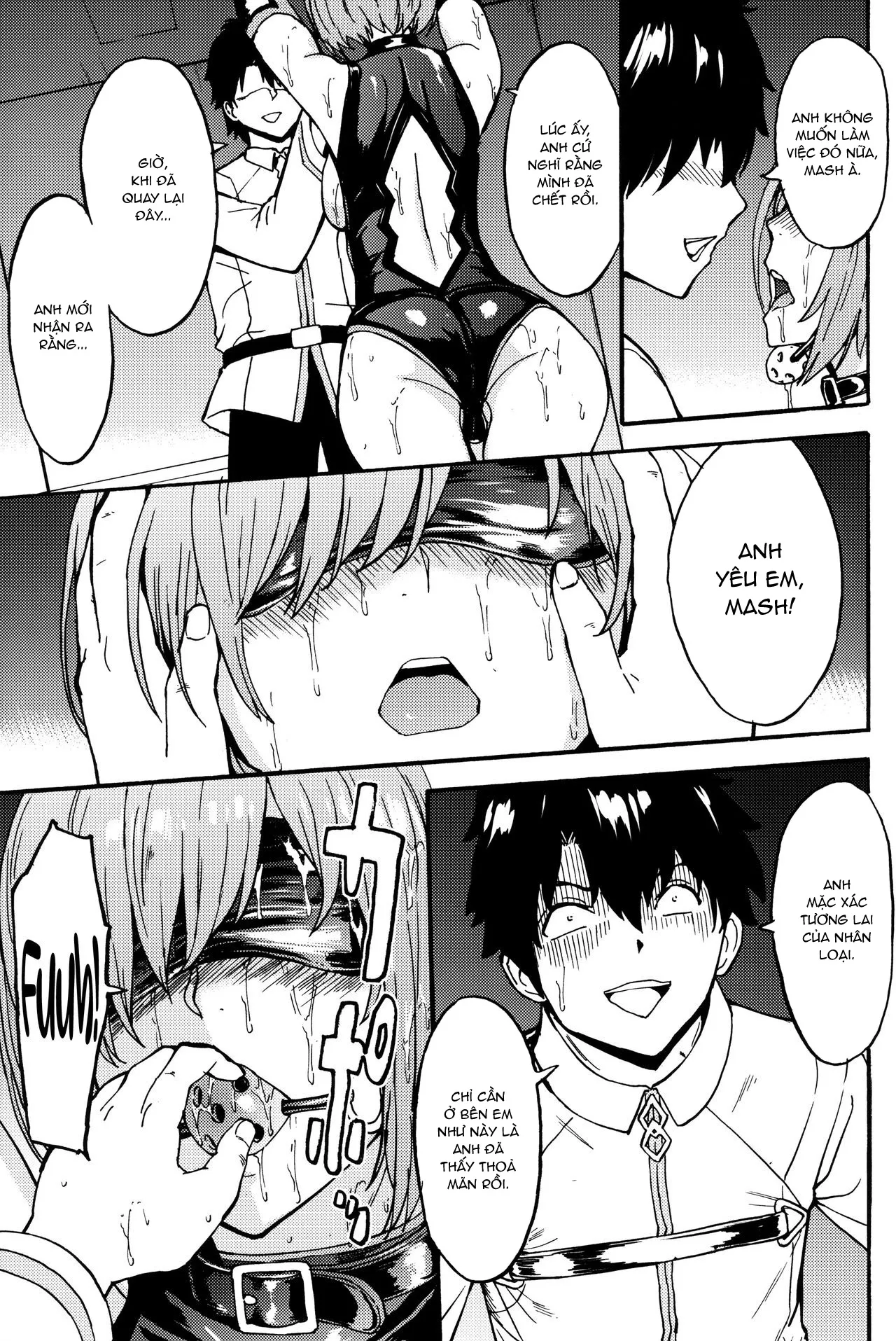 HentaiVN.net - Ảnh 11 - Mash Mash Aijoku Mash - Chap 1
