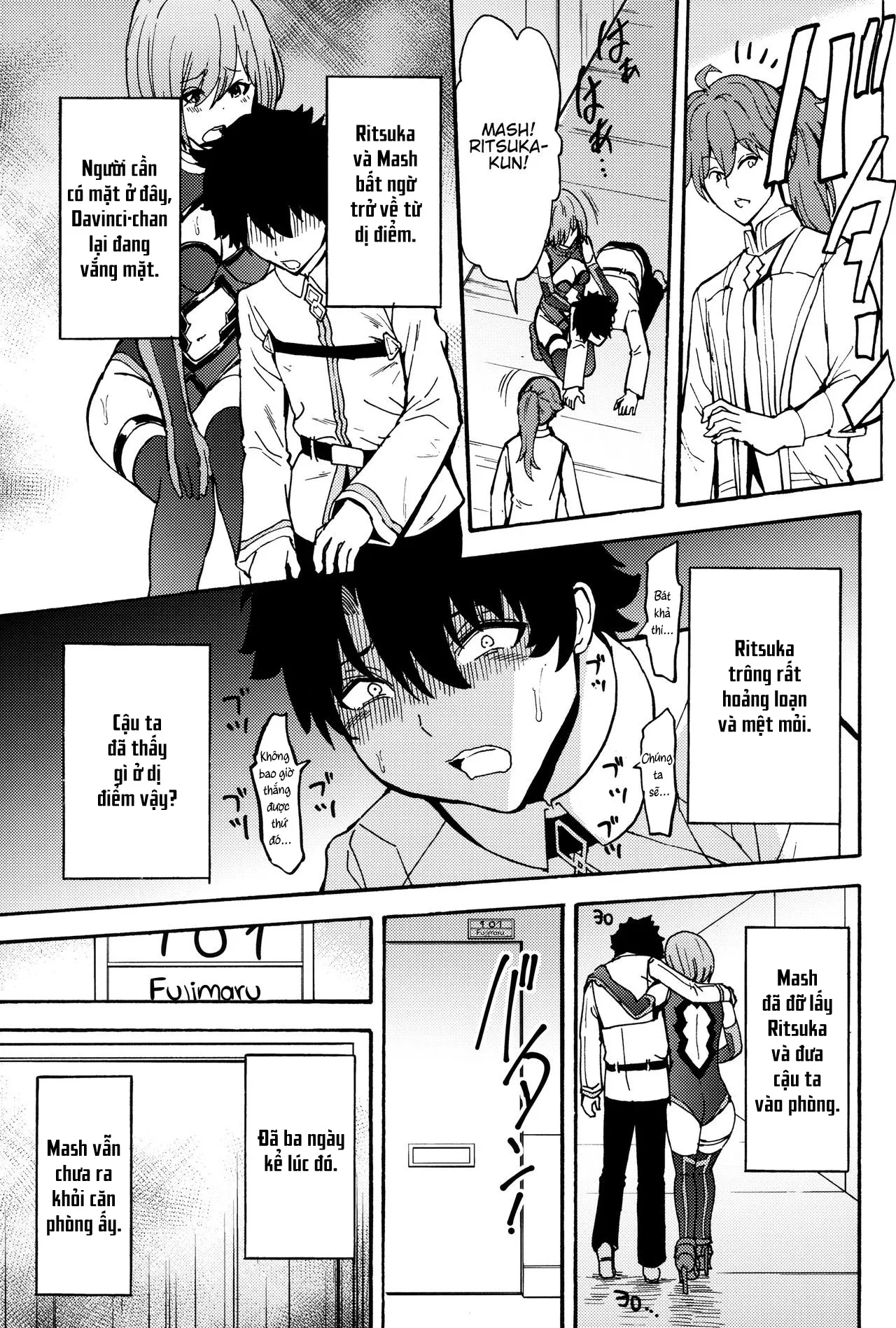 HentaiVN.net - Ảnh 7 - Mash Mash Aijoku Mash - Chap 1