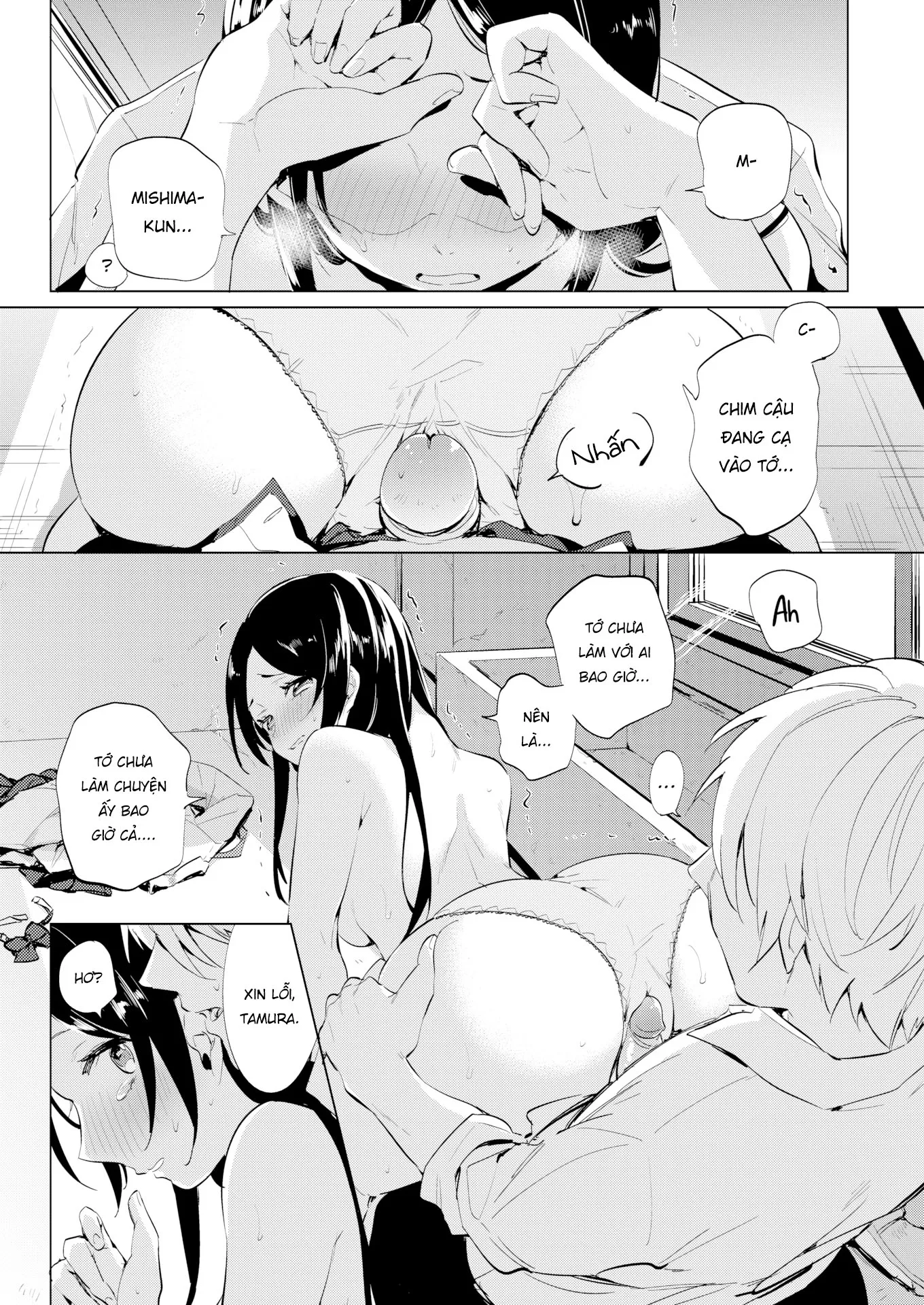 HentaiVN.net - Ảnh 14 - Tiếng hót xanh biếc [Blue Chirp] - Chap 1