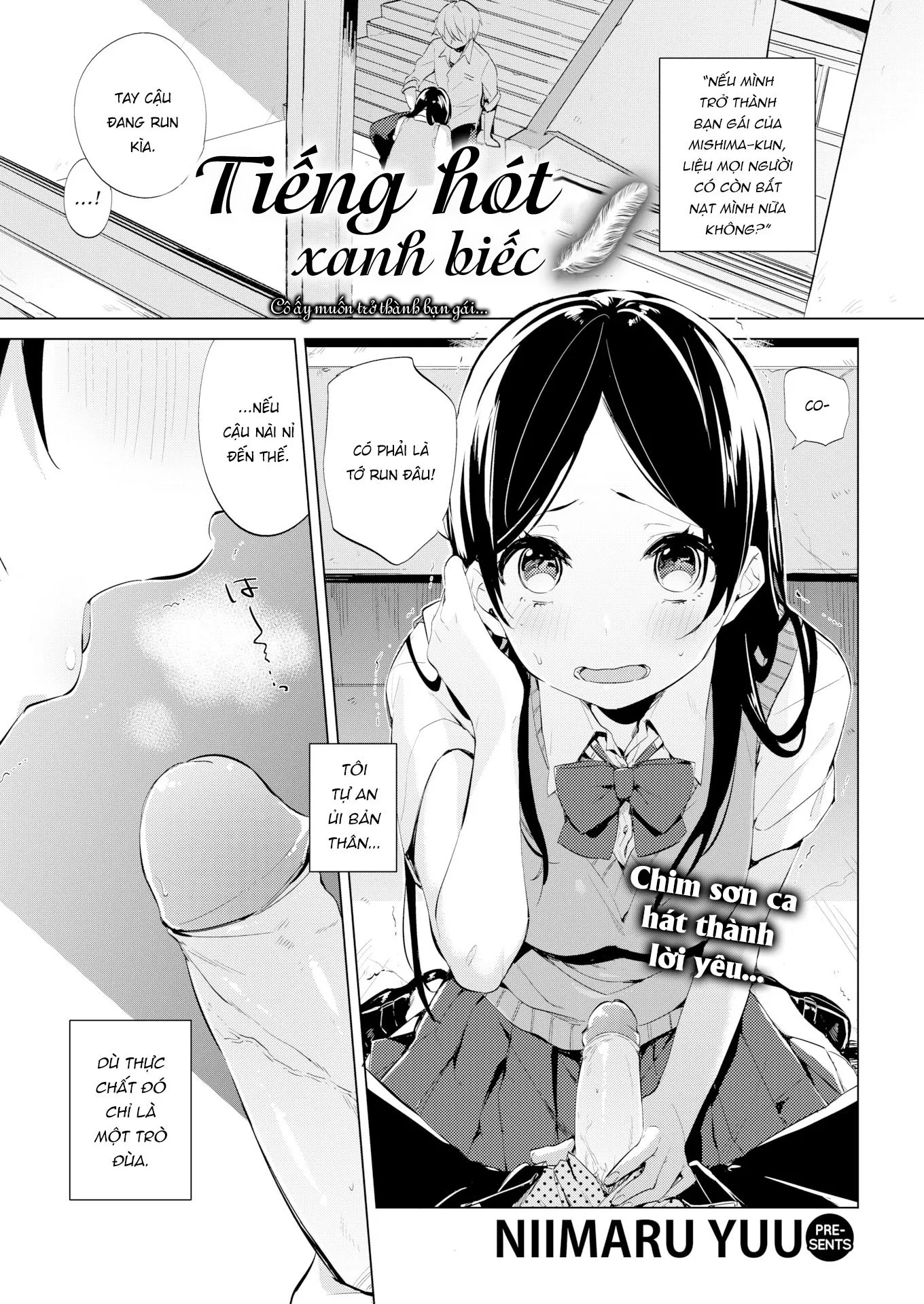 HentaiVN.net - Ảnh 3 - Tiếng hót xanh biếc [Blue Chirp] - Chap 1