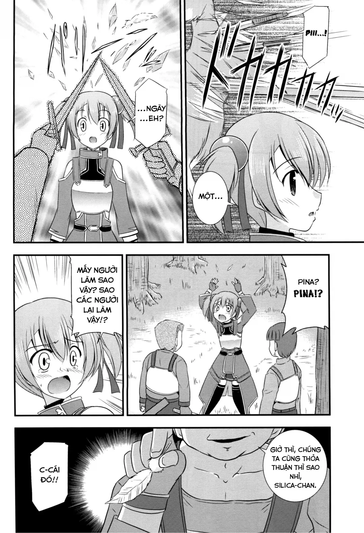 HentaiVN.net - Ảnh 4 - Silica Route Online [シリカルートオンライン] - Chap 1
