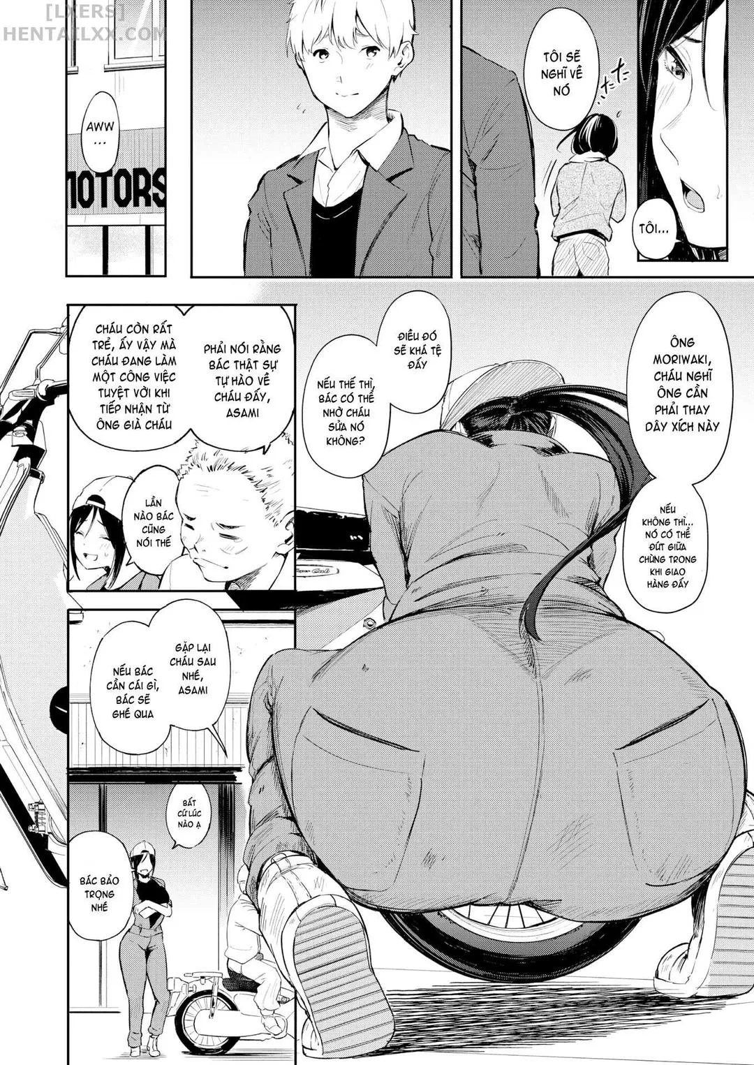 HentaiVN.net - Ảnh 7 - Dad’s Shop - Chap 1