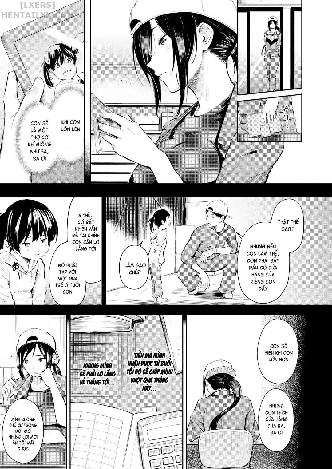 HentaiVN.net - Ảnh 8 - Dad’s Shop - Chap 1