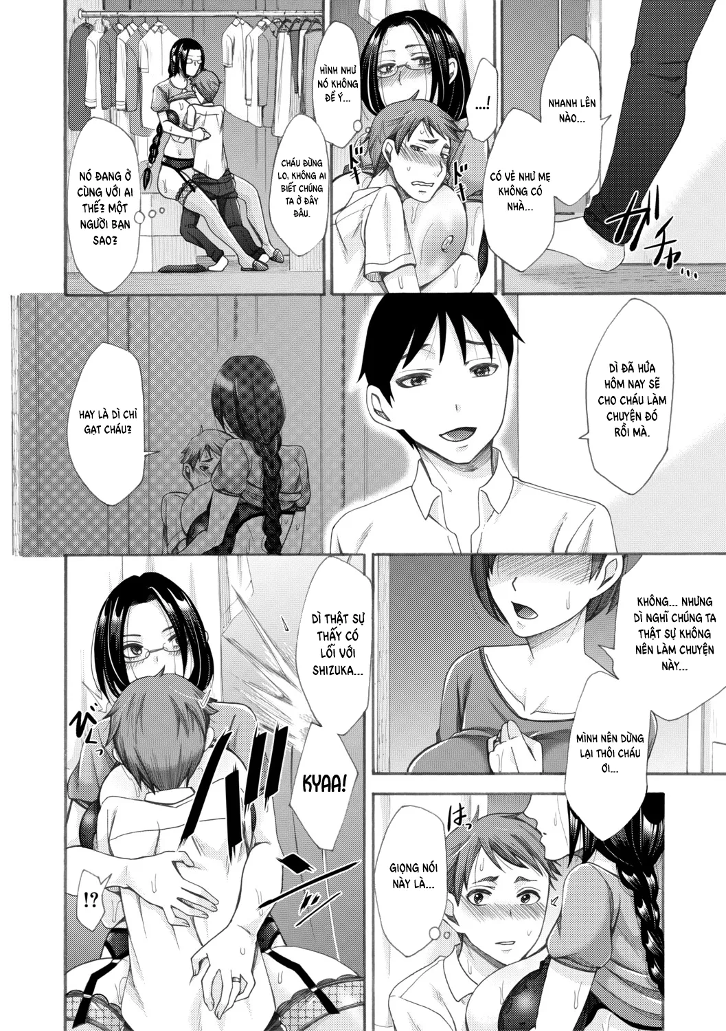 HentaiVN.net - Ảnh 24 - Tonari no Kirei na Okaa-san [My Neighbor, The Beautiful Mother] - Chap 1