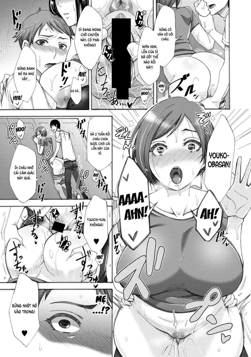 HentaiVN.net - Ảnh 25 - Tonari no Kirei na Okaa-san [My Neighbor, The Beautiful Mother] - Chap 1