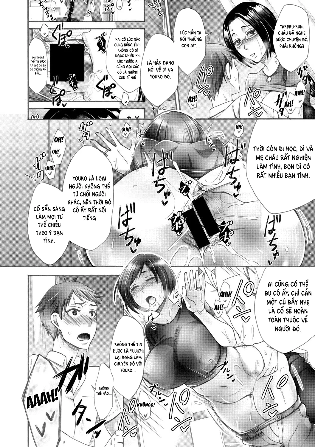 HentaiVN.net - Ảnh 26 - Tonari no Kirei na Okaa-san [My Neighbor, The Beautiful Mother] - Chap 1