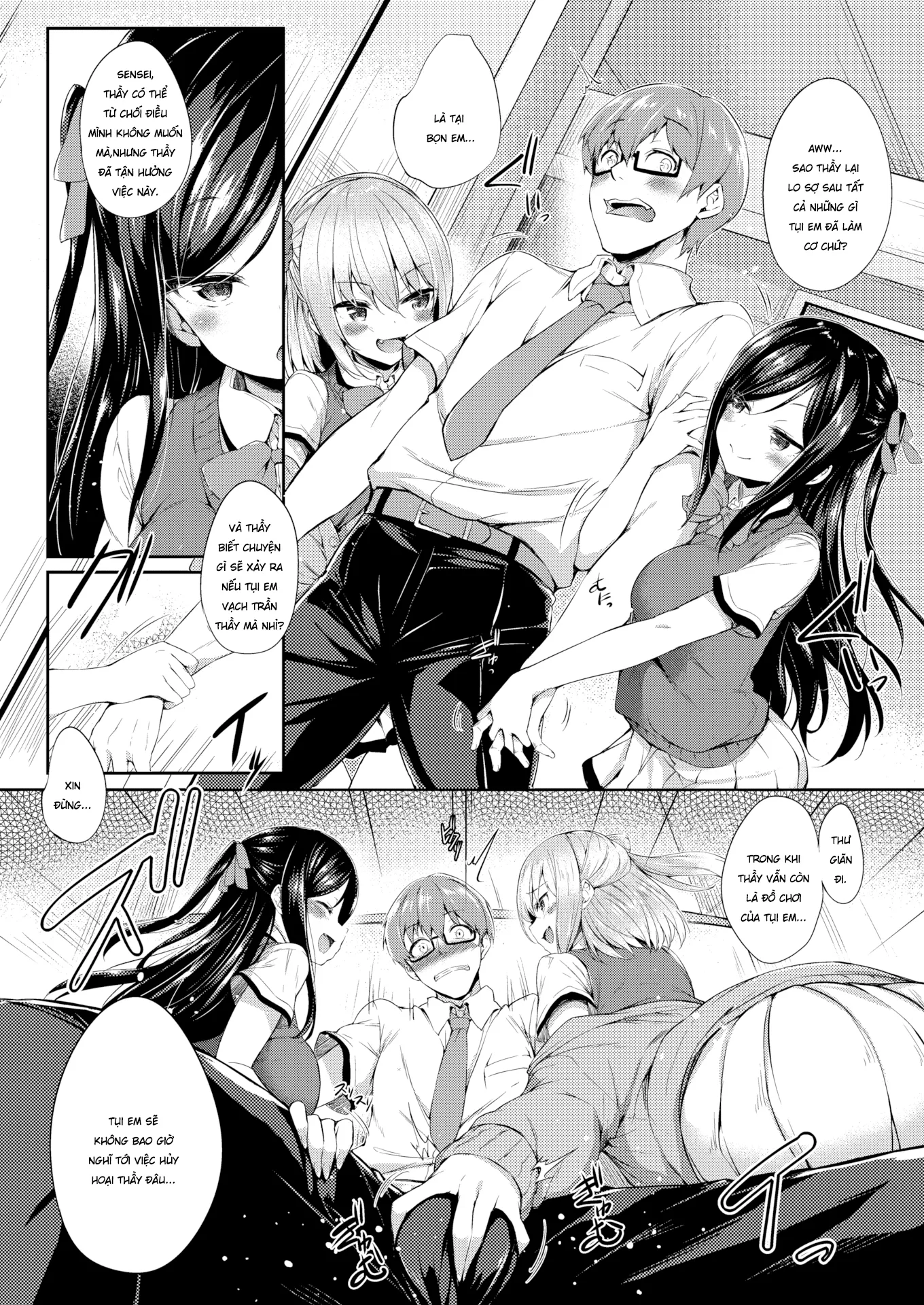 HentaiVN.net - Ảnh 5 - Trò Chơi Bí Mật Sau Giờ Học - Chap 1