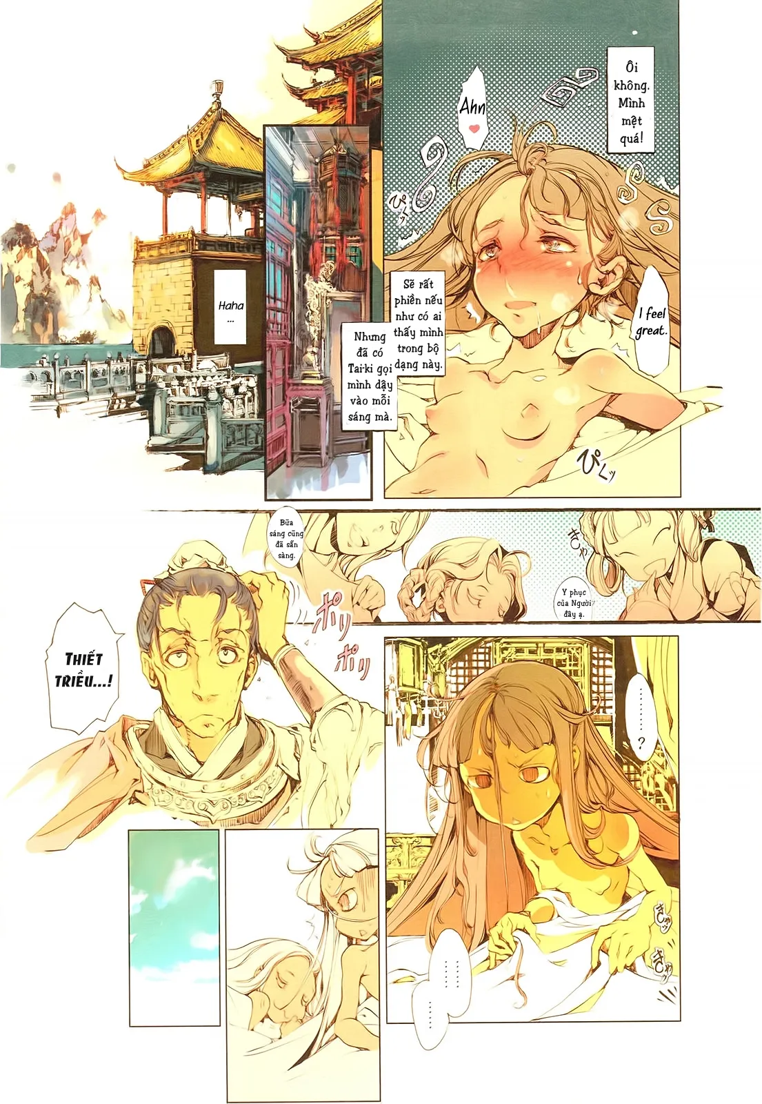 HentaiVN.net - Ảnh 13 - Thập nhị quốc kí [Kaiserin to Ikkakujuu] - Chap 2