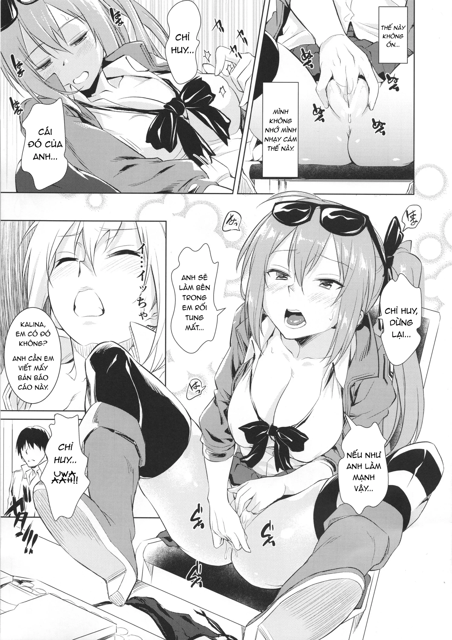 HentaiVN.net - Ảnh 6 - Kalina no Yokujou (Girls frontline) [Kalina's Sexual Desire] - Chap 1