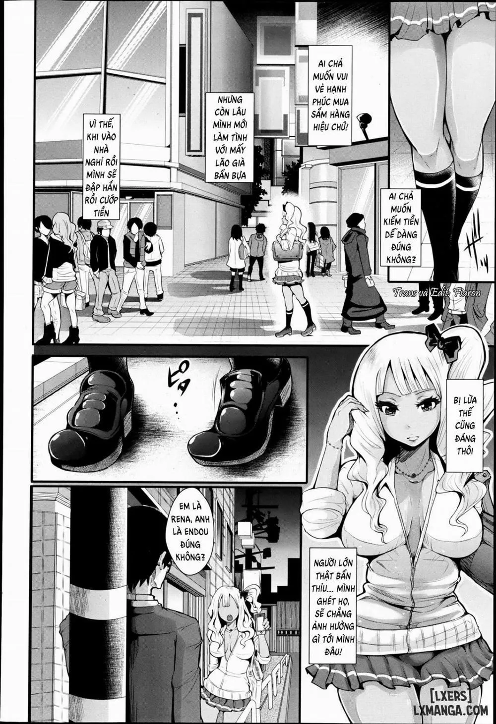 HentaiVN.net - Ảnh 2 - Yenkoh to Kuro-Gal - Chap 1