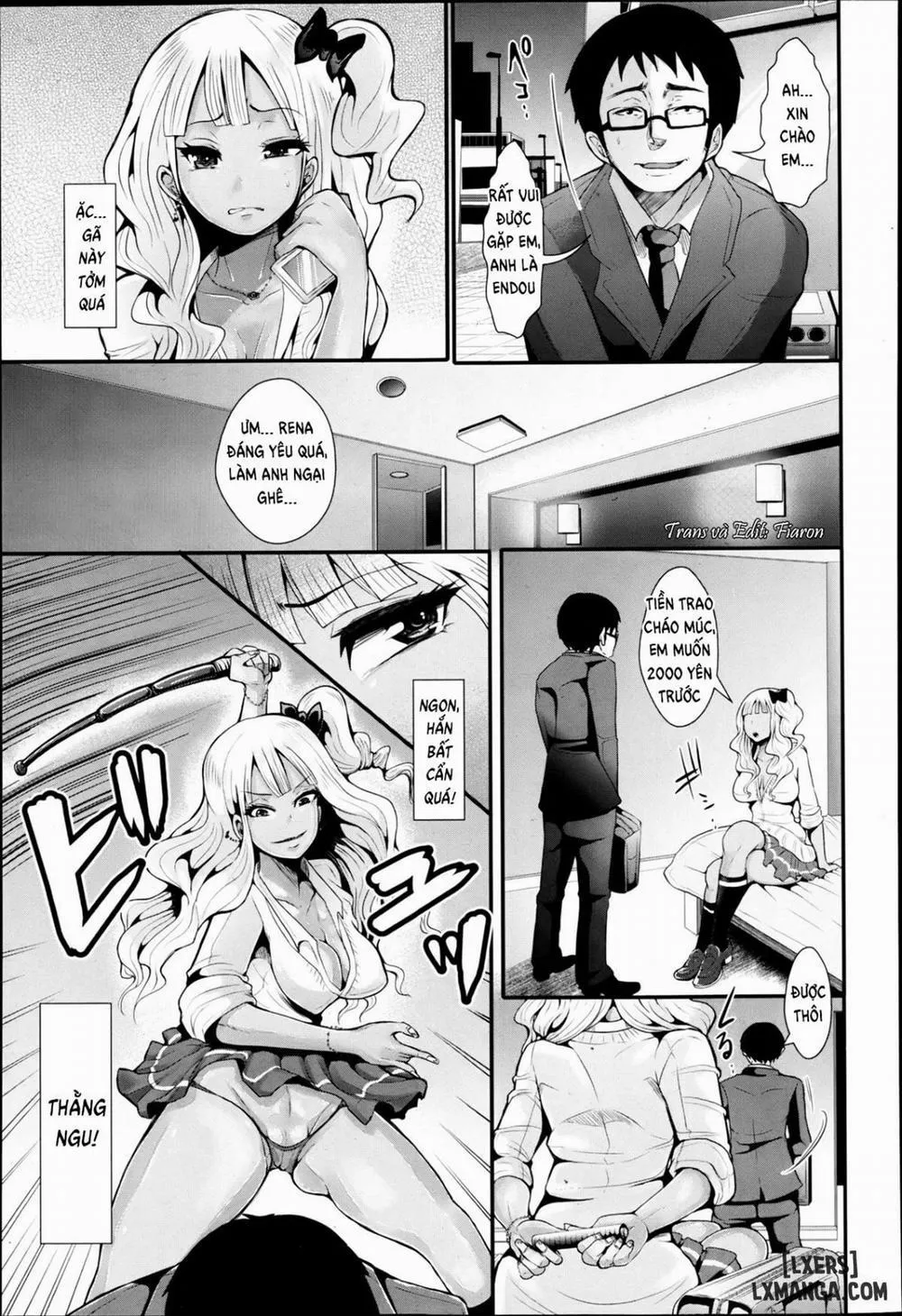 HentaiVN.net - Ảnh 3 - Yenkoh to Kuro-Gal - Chap 1