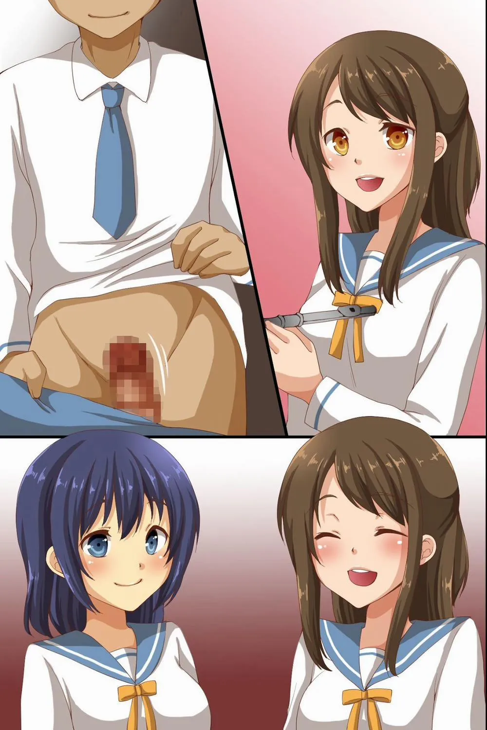 HentaiVN.net - Ảnh 5 - Saimin de Shihai Sareta Gakuen 2 - Chap 1