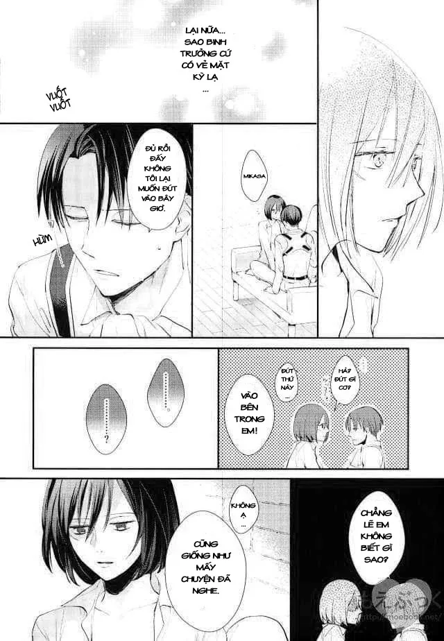 HentaiVN.net - Ảnh 12 - Chẳng thể đợi chờ (Shingeki no Kyojin) [Matte Nado Irarenai] - Chap 1