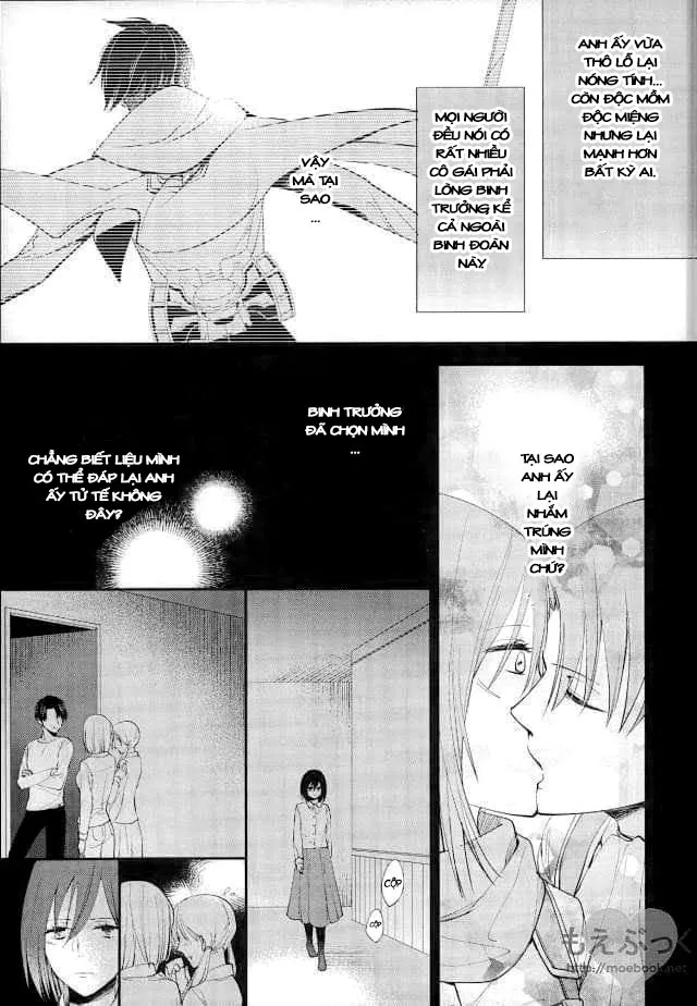 HentaiVN.net - Ảnh 20 - Chẳng thể đợi chờ (Shingeki no Kyojin) [Matte Nado Irarenai] - Chap 1