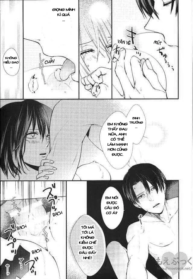 HentaiVN.net - Ảnh 32 - Chẳng thể đợi chờ (Shingeki no Kyojin) [Matte Nado Irarenai] - Chap 1