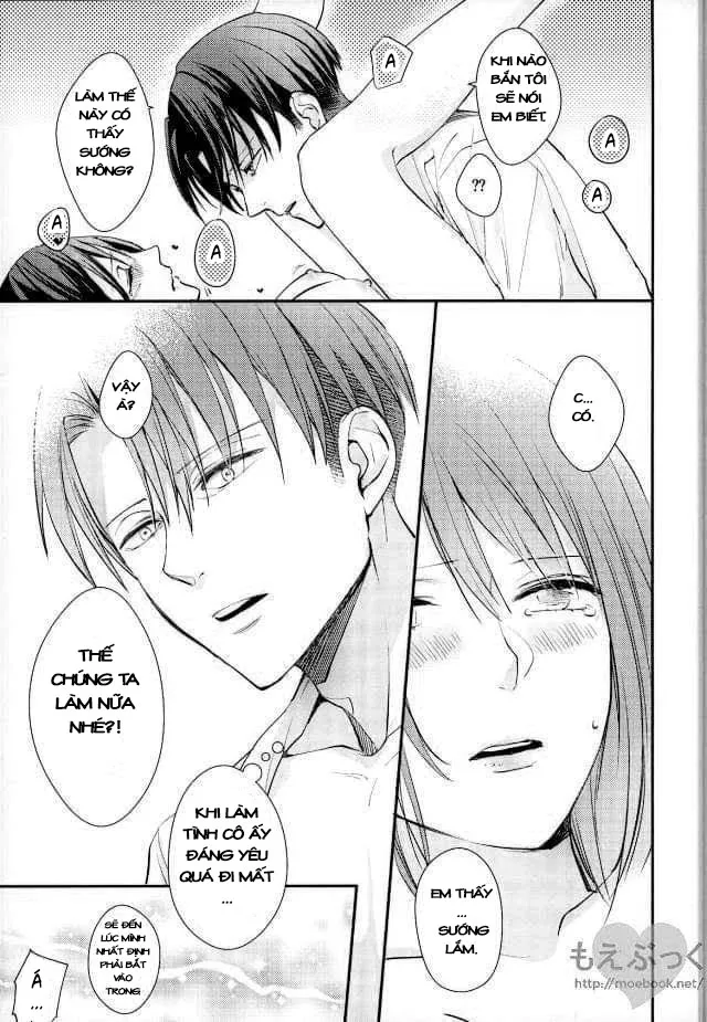 HentaiVN.net - Ảnh 38 - Chẳng thể đợi chờ (Shingeki no Kyojin) [Matte Nado Irarenai] - Chap 1