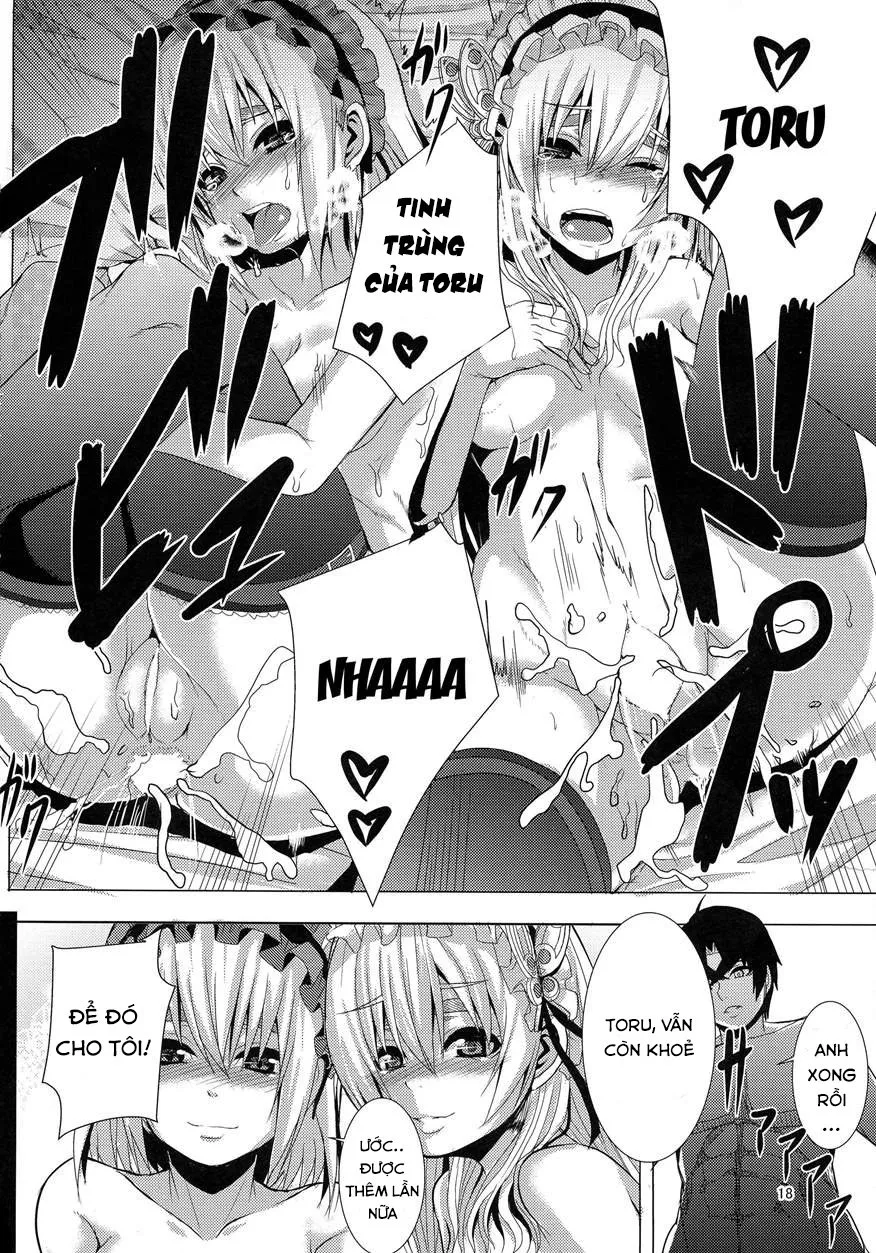 HentaiVN.net - Ảnh 18 - Kouhaku Kimidori X Tooru (Hitsugi no Chaika) [WHITE, RED, YELLOW, GREEN X TOORU] - Chap 1