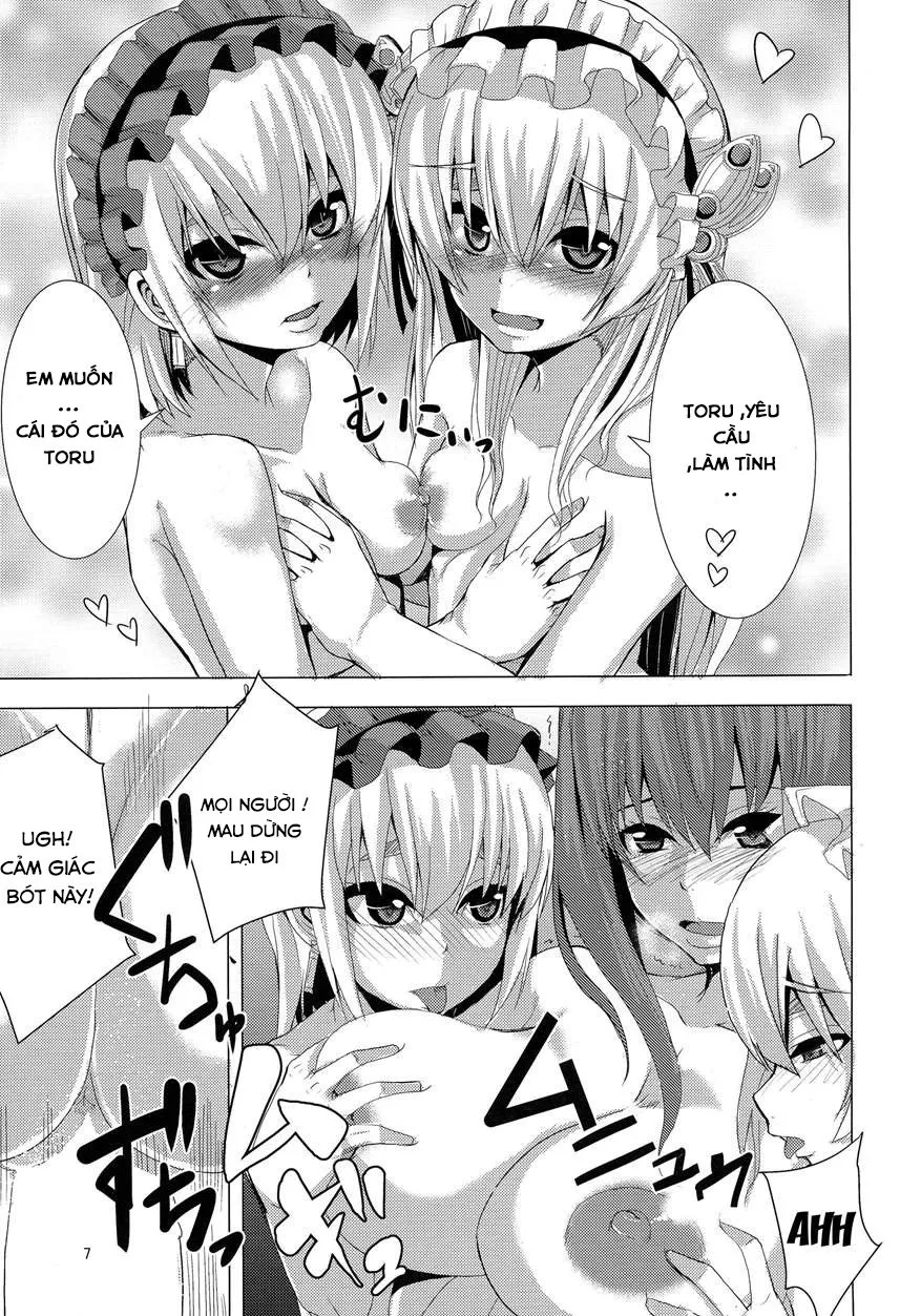 HentaiVN.net - Ảnh 7 - Kouhaku Kimidori X Tooru (Hitsugi no Chaika) [WHITE, RED, YELLOW, GREEN X TOORU] - Chap 1