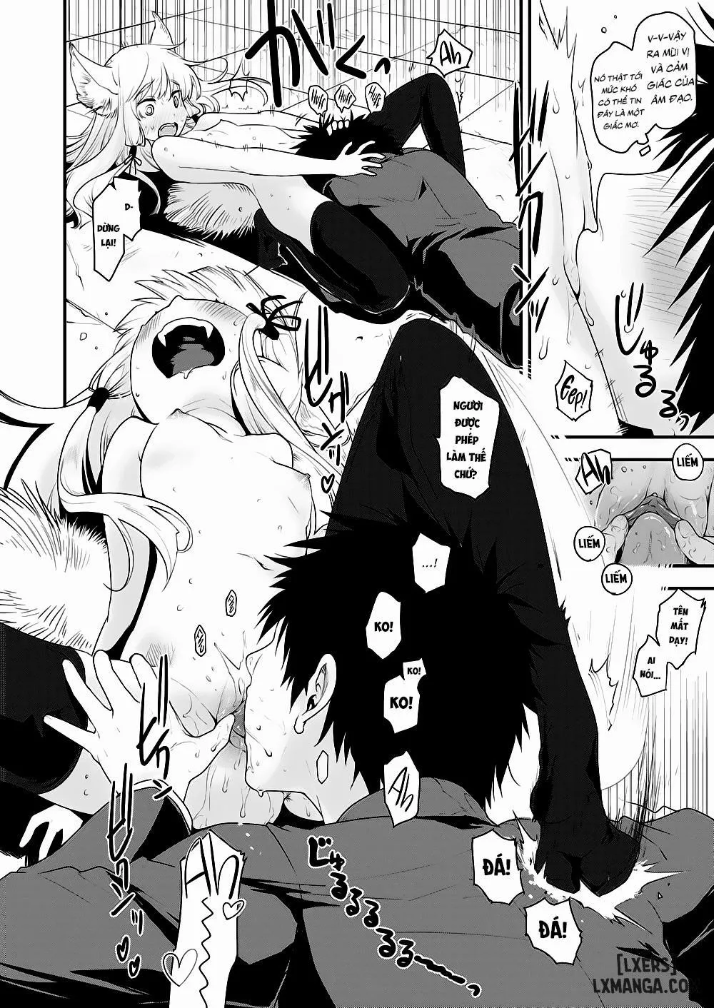 HentaiVN.net - Ảnh 8 - Corporate Slave And God - Chap 1
