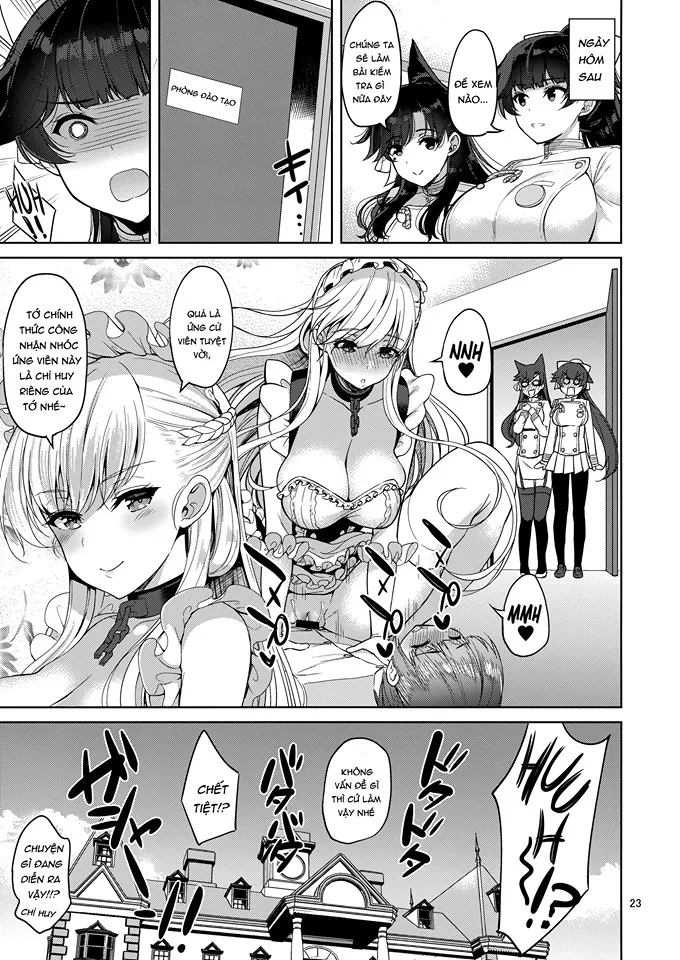 HentaiVN.net - Ảnh 23 - Atago and Takao (Azur lane) [愛宕さんと高雄さん (アズールレーン)] - Chap 1
