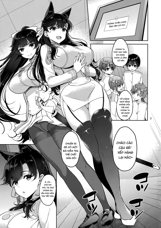HentaiVN.net - Ảnh 3 - Atago and Takao (Azur lane) [愛宕さんと高雄さん (アズールレーン)] - Chap 1