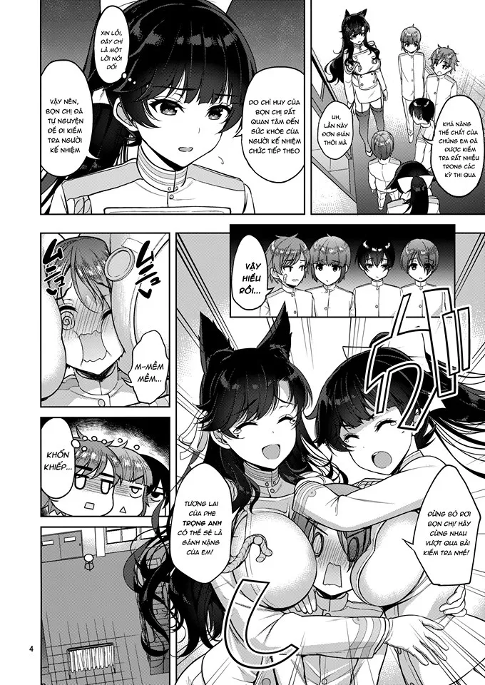 HentaiVN.net - Ảnh 4 - Atago and Takao (Azur lane) [愛宕さんと高雄さん (アズールレーン)] - Chap 1