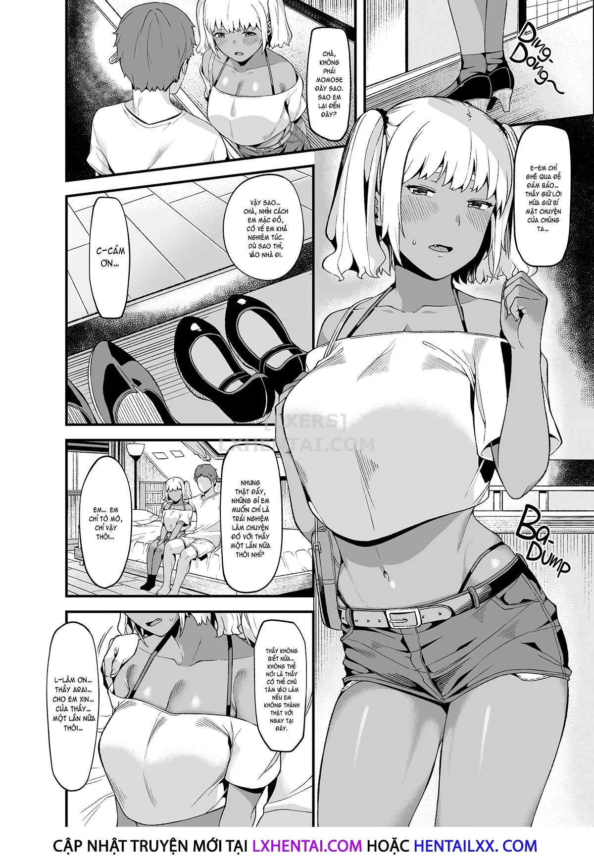 HentaiVN.net - Ảnh 13 - Heart for Boyfriend; Body for Teacher - Chap 1