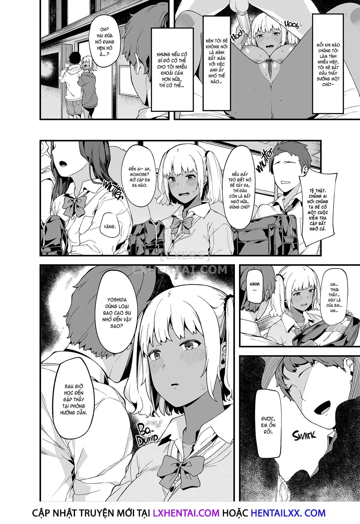 HentaiVN.net - Ảnh 7 - Heart for Boyfriend; Body for Teacher - Chap 1