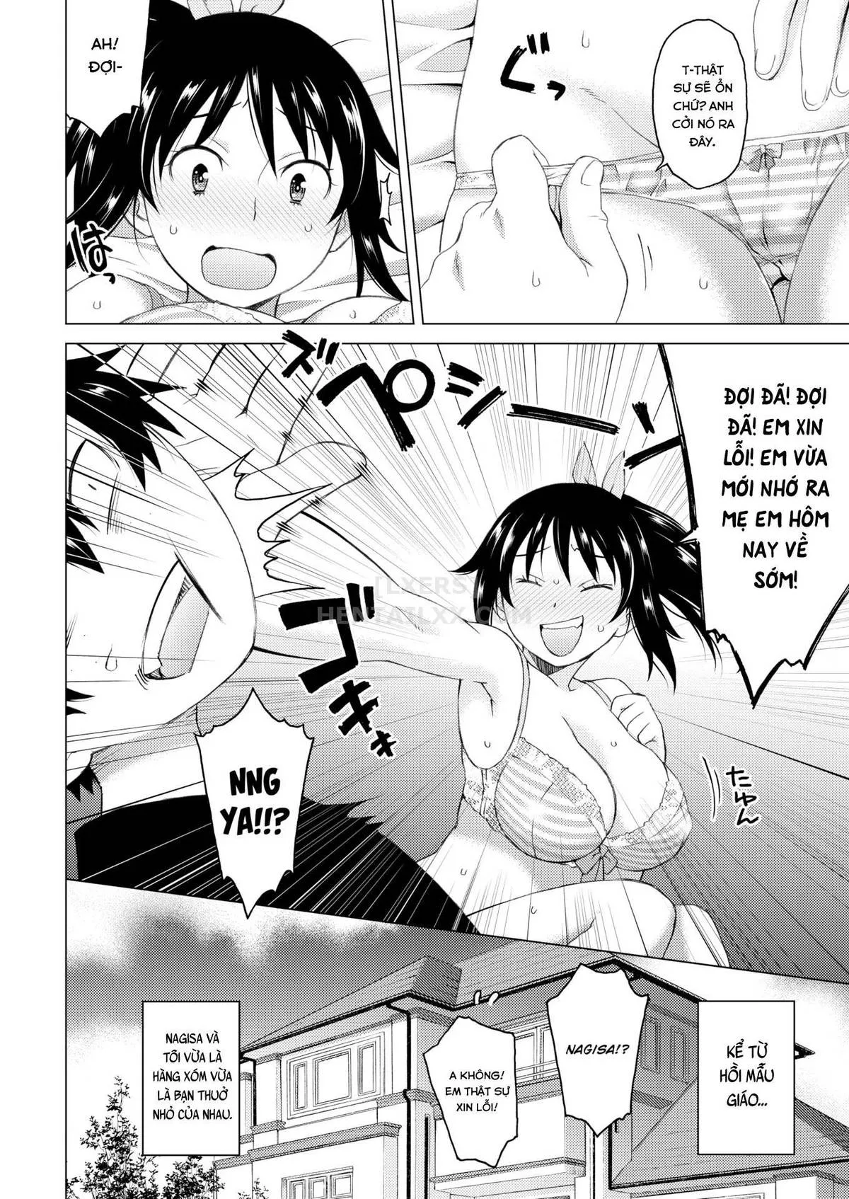 HentaiVN.net - Ảnh 3 - Anxious Boyfriend & Pampered Girlfriend - Chap 1