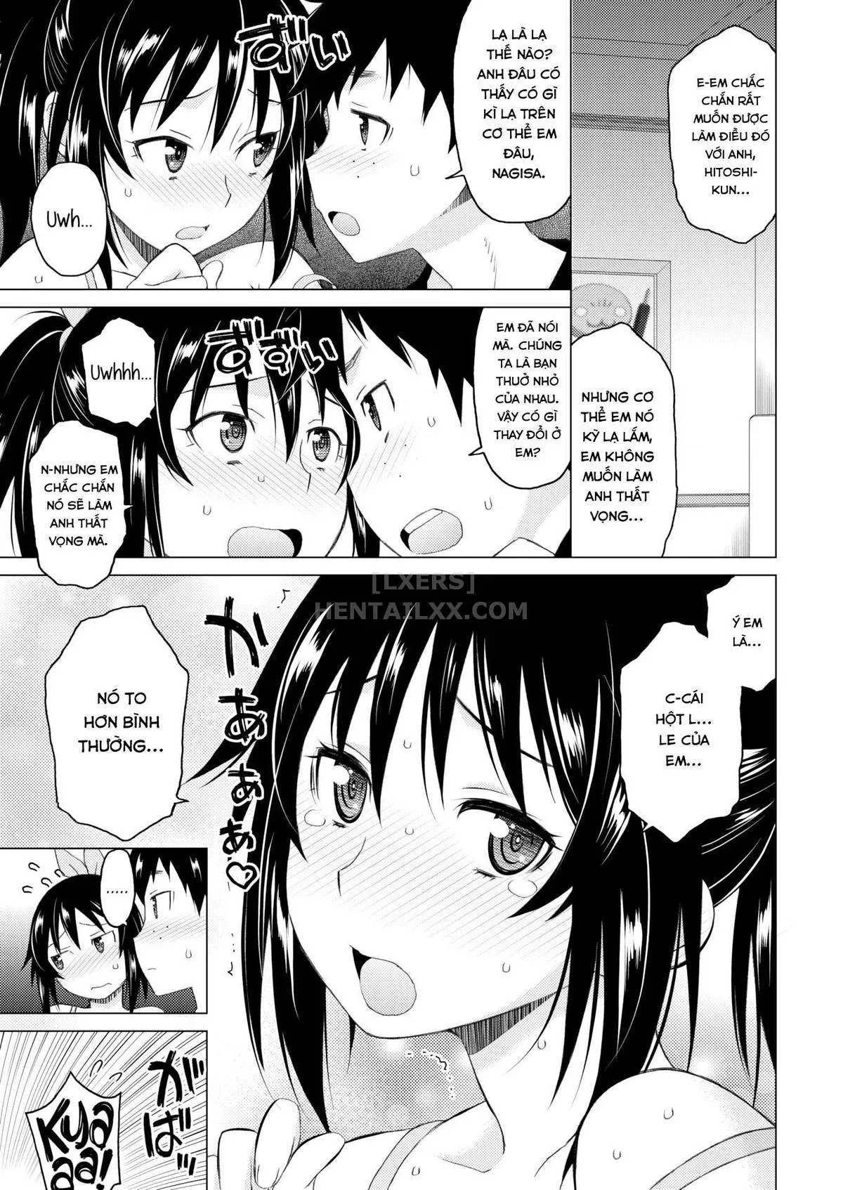 HentaiVN.net - Ảnh 6 - Anxious Boyfriend & Pampered Girlfriend - Chap 1